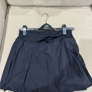 Black MONO B tennis skirt